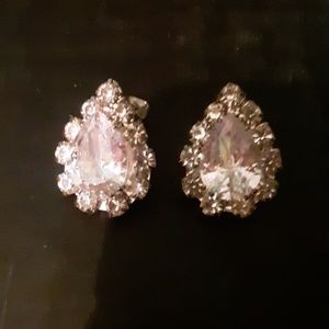Sparkly Silver earrings
